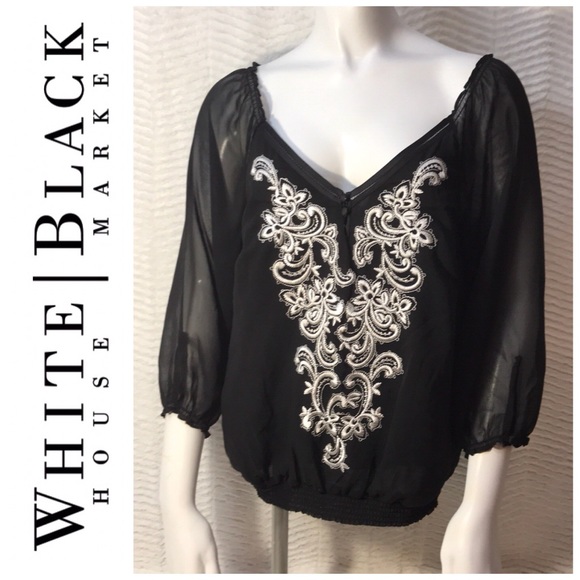 White House Black Market Tops - WHBM Blouse